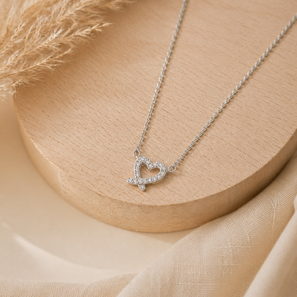 Collier Étreinte du Cœur
