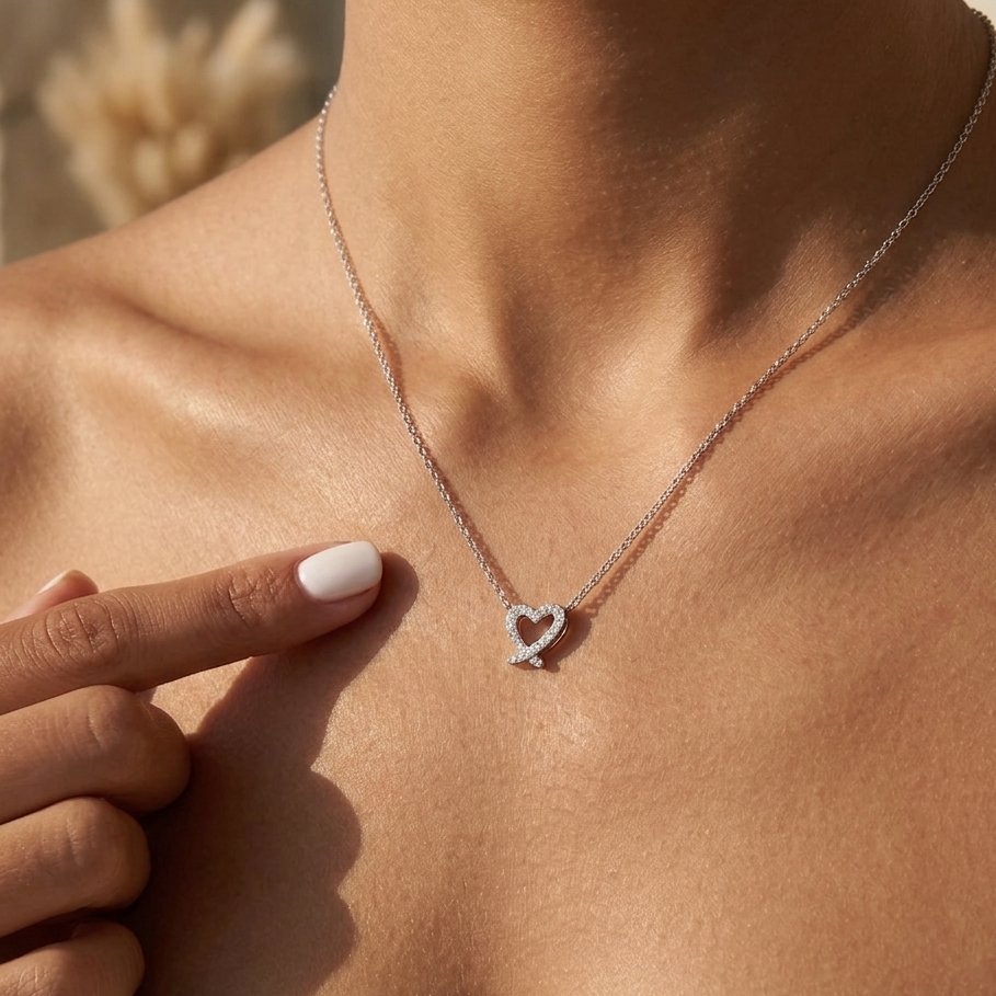Collier Étreinte du Cœur